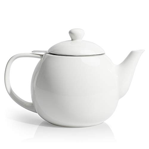 Sweese Porcelain Teapot 27oz with Removable Infuser