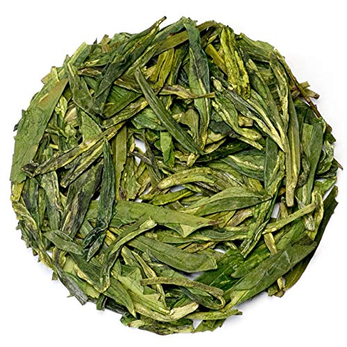 Teavivre Organic Dragon Well Long Jing Loose Leaf, 100g