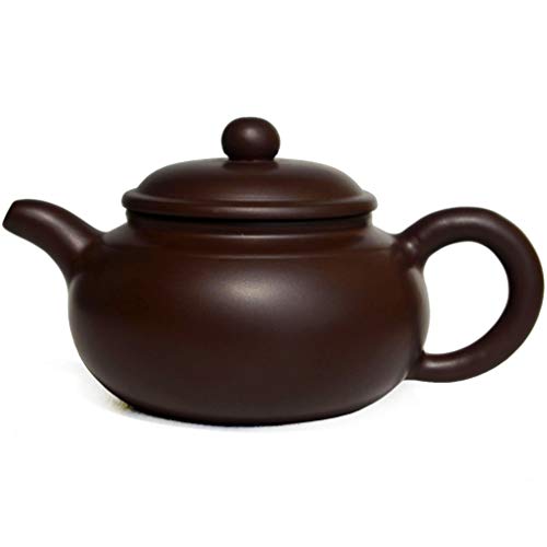 Yxhupot Teapot 7oz/210ml Chinese Zisha Clay Tea Coffee Pots Gongfu Tea Archaize Fanggu (S)