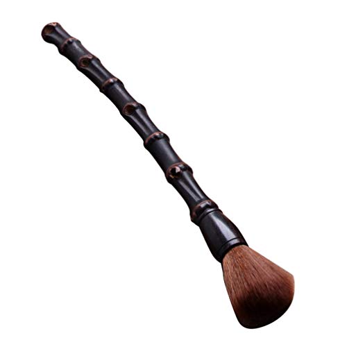 UPKOCH Bamboo Teapot Brush for Yixing Maintenance