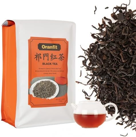 Oranfit Keemun Black Tea Premium Loose Leaf 700g (1.54 LB)