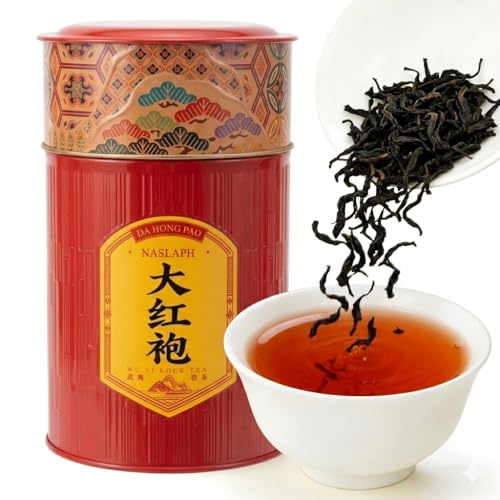 NASLAPH Da Hong Pao Oolong Tea AAAA Grade (3.53 Oz)