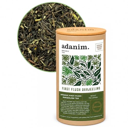 Adanim Bio Organic First Flush Darjeeling (100g/3.5oz)